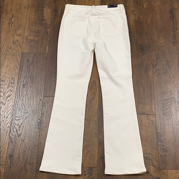 J Brand Hi-Rise REMY slim boot off-white jeans - Picture 8 of 8
